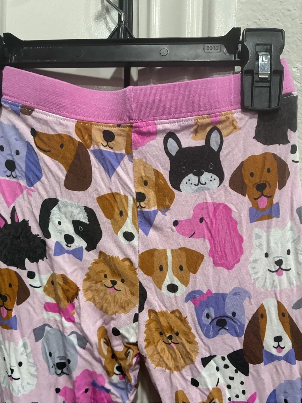 Little Sleepies Pink Dog Faces Pajama Bottoms